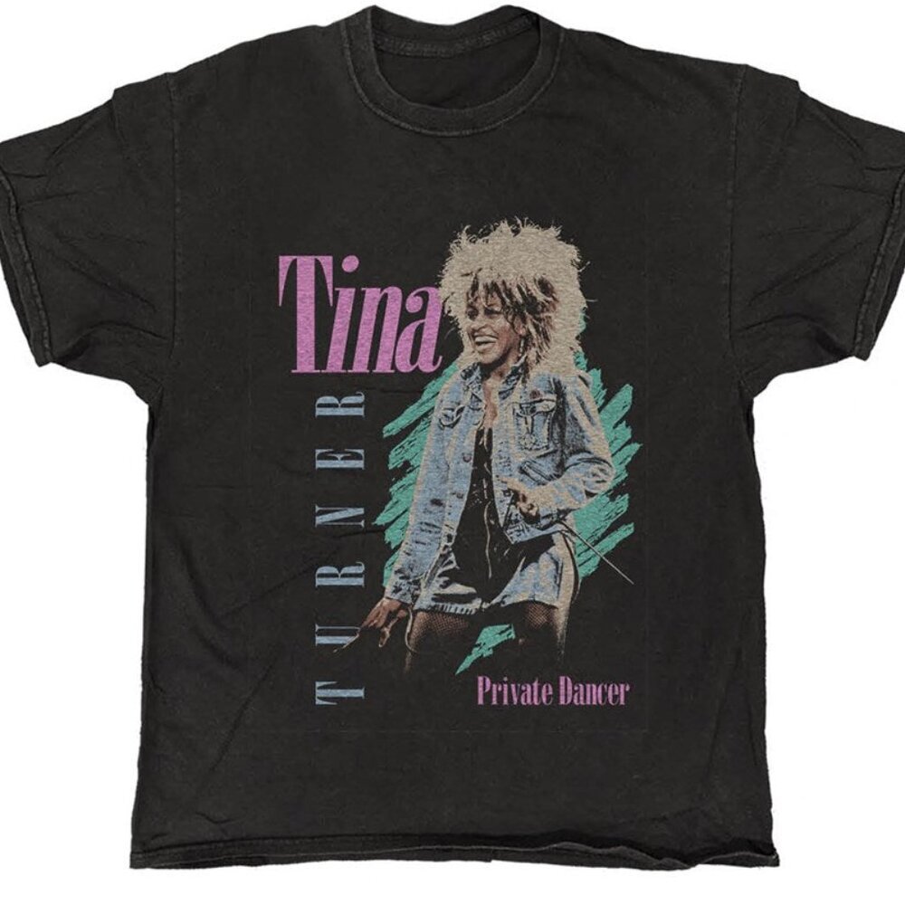 Tina Turner Private Dancer Vintage Style Pop Graphic Unisex T-Shirt 90